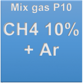 Khí hỗn hợp CH4 10% + Ar balance