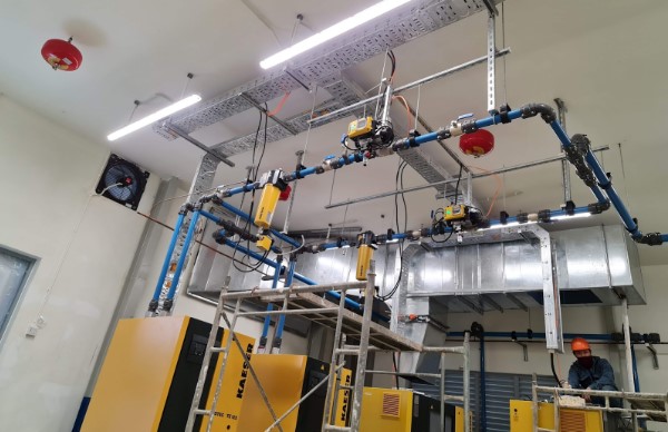 lắp đặt đường ống dẫn khí
